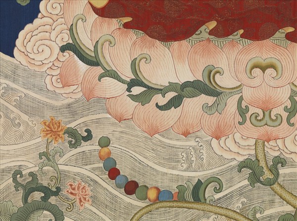 清緙絲無量壽佛　軸