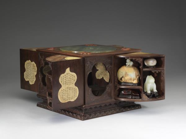 紫檀多寶格方匣