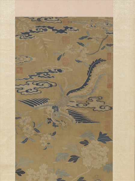 宋緙絲和鳴鸞鳳圖　軸