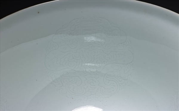 泥金釉萬壽齊天高足蓋碗