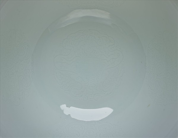 泥金釉萬壽齊天高足蓋碗