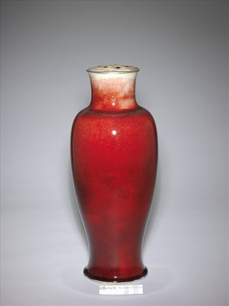 寶石紅釉瓶