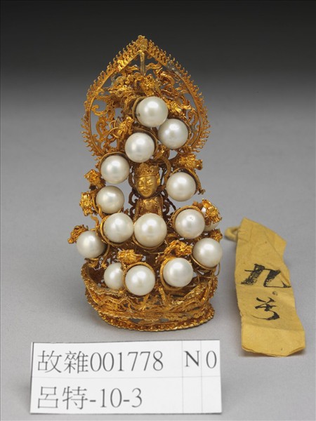 皇帝夏朝冠金佛