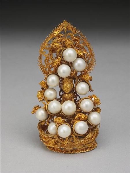 皇帝夏朝冠金佛