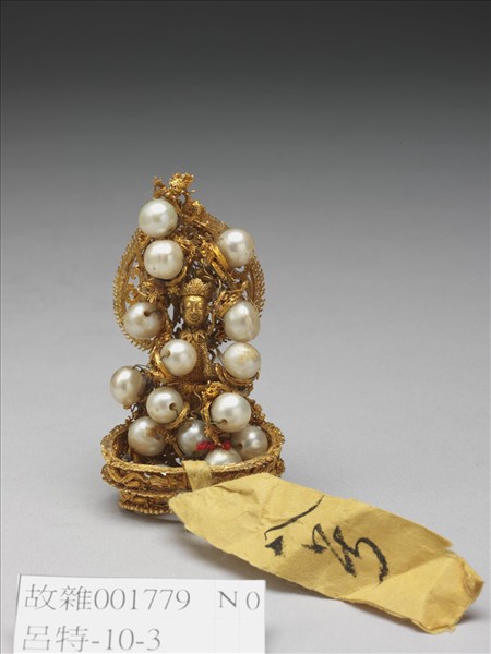 皇帝夏朝冠金佛