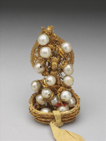 皇帝夏朝冠金佛