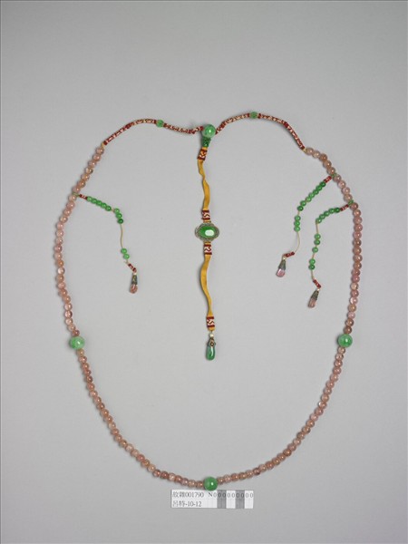 粉紅碧璽女朝珠