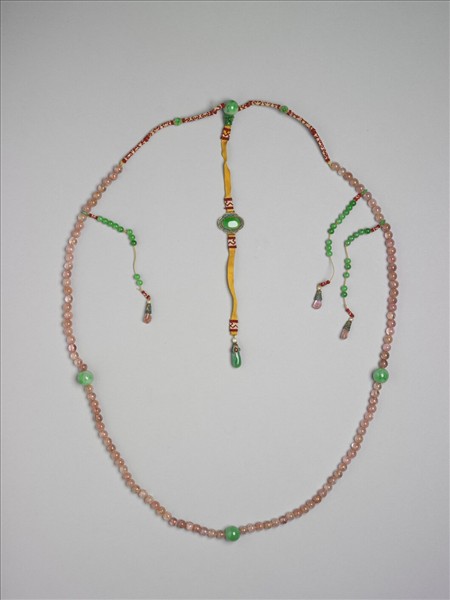 粉紅碧璽女朝珠