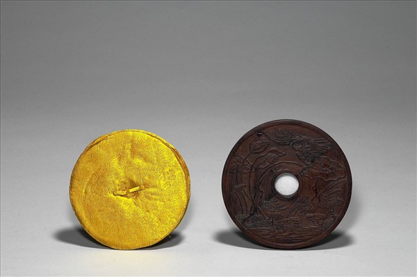 〈西清續鑑‧第二十一冊〉鏡匣雕刻木蓋附劉墉草書〈節唐人書譜敘〉