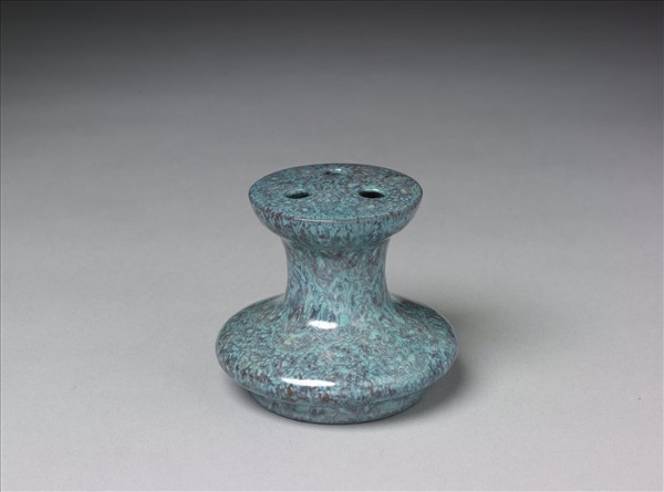 爐鈞釉三孔花插