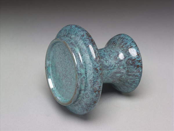 爐鈞釉三孔花插