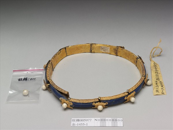 金嵌青金石金約