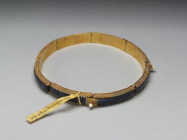 金嵌青金石金約