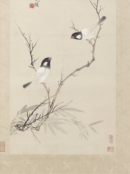 民國于非闇仿宋徽宗筆　軸