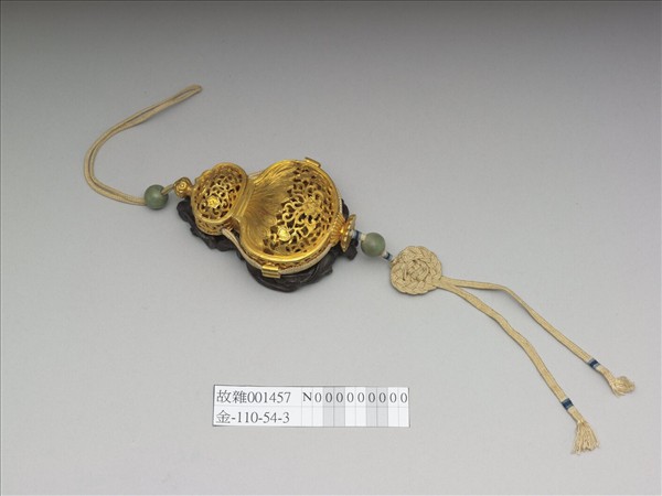 鍍金葫蘆式香囊