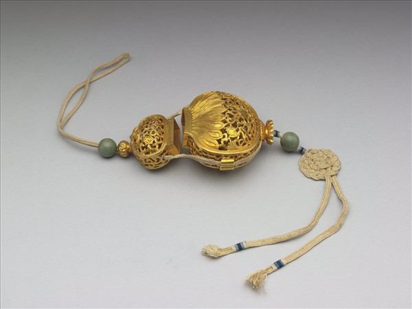 鍍金葫蘆式香囊