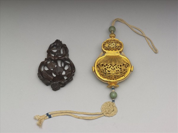 鍍金葫蘆式香囊