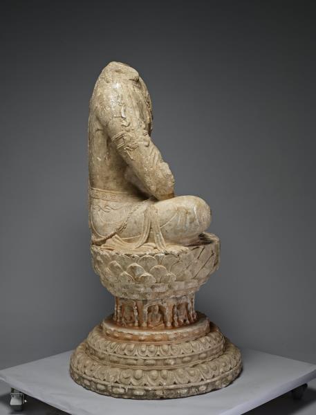 半坐像 木造地蔵菩薩半跏像 | 城里町教育委員会 | 城里町公式ホームページ