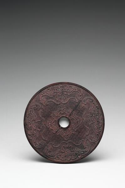 雕刻木蓋附梁國治行書臨歐陽詢〈化度寺碑〉