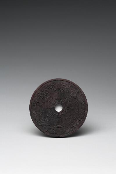 雕刻木蓋附趙秉沖篆書〈尚方鏡銘〉