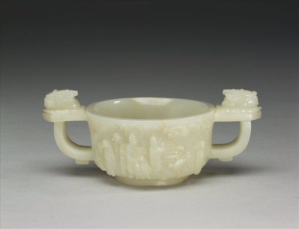 玉雙耳杯