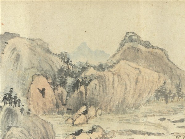 明董其昌山水　卷