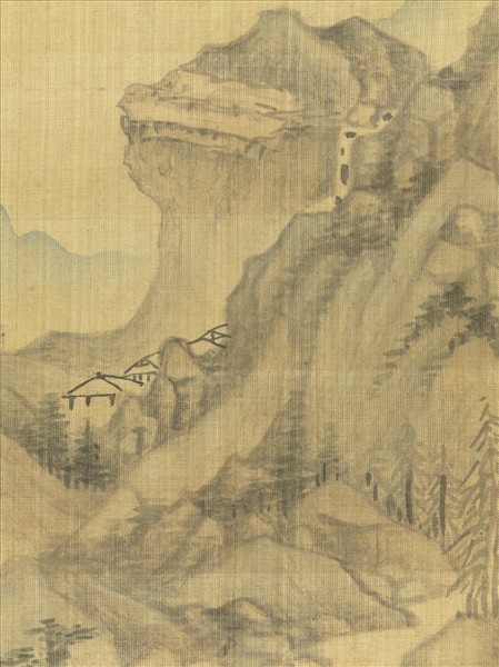 明董其昌紀遊畫冊　冊　七巖