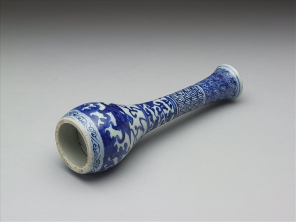 青花河圖洛書圖筆管