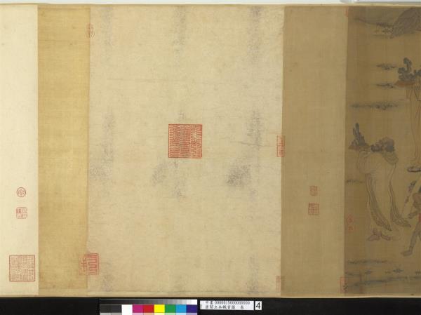 唐閻立本職貢圖　卷