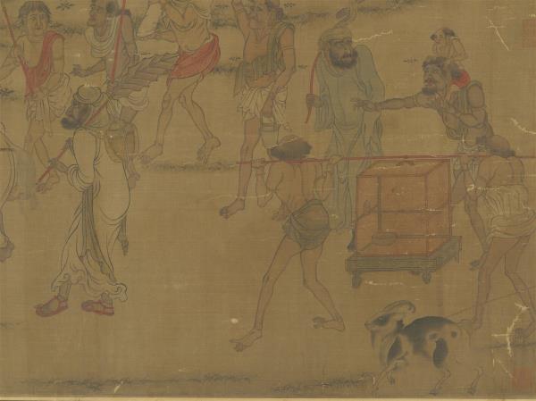 唐閻立本職貢圖　卷