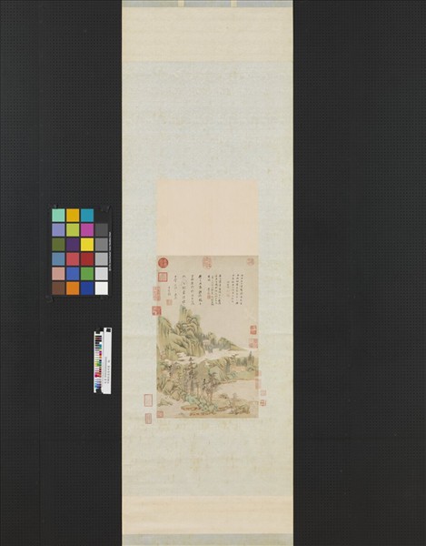 明顧懿德春綺圖　軸