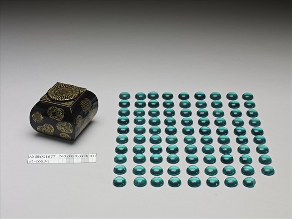 碧色玻璃圍棋子