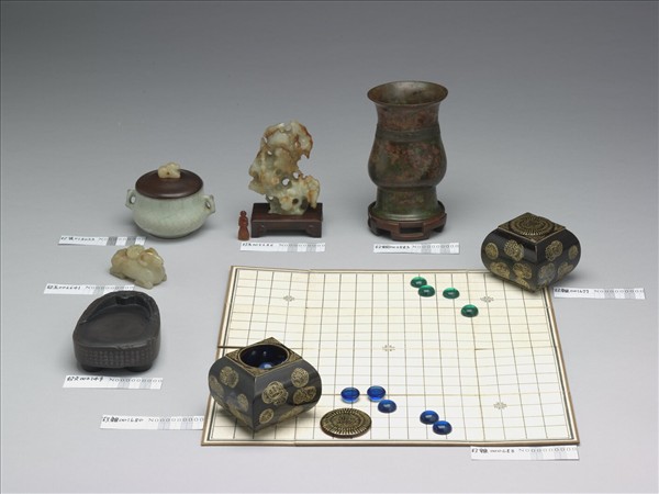 碧色玻璃圍棋子