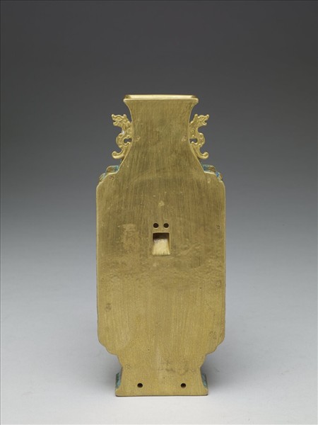 金彩御製詩轎瓶