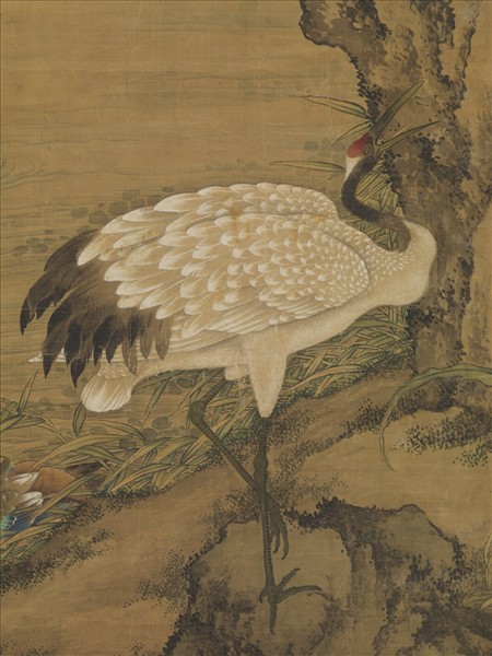 清沈銓五倫圖　軸