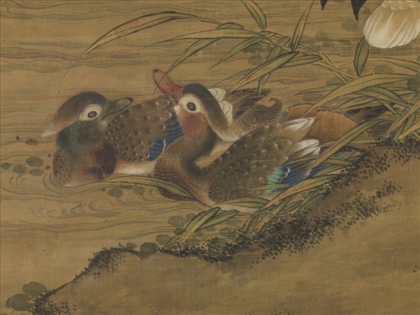 清沈銓五倫圖　軸