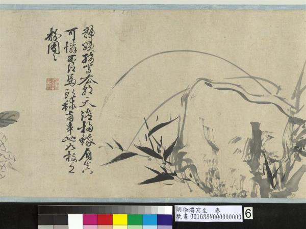 明徐渭寫生　卷