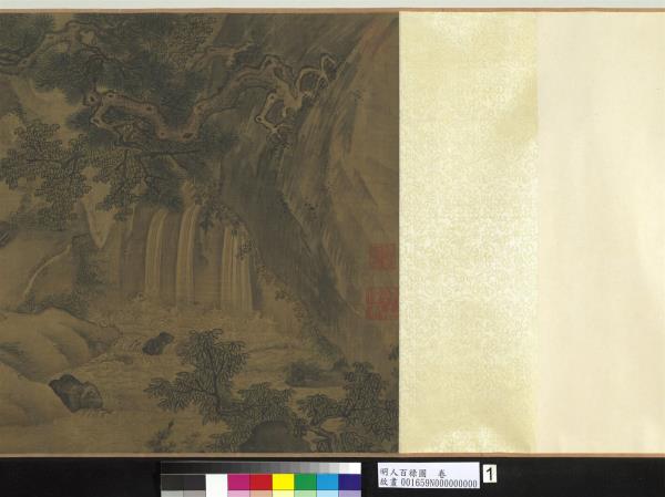 明人百祿圖　卷