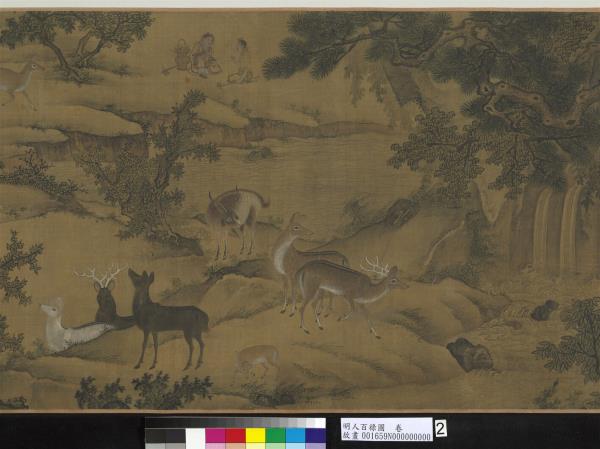 明人百祿圖　卷