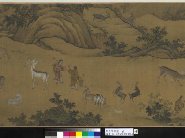 明人百祿圖　卷