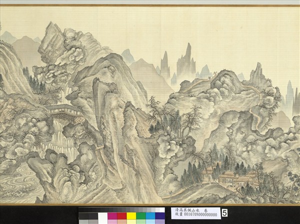 清高其佩山水　卷