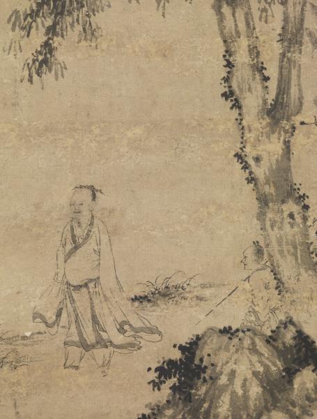 元盛懋秋林蕭散　軸