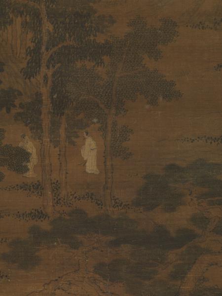 元盛懋溪山清夏圖　軸