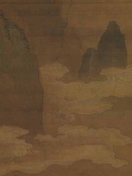 元盛懋溪山清夏圖　軸