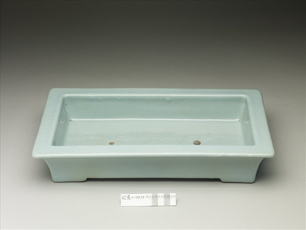 仿鈞釉長方花盆