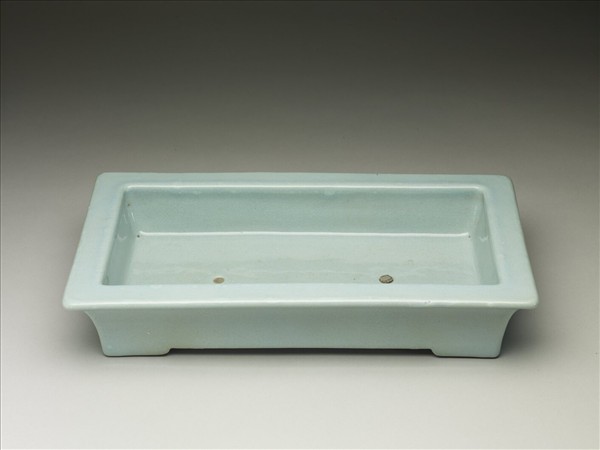 仿鈞釉長方花盆