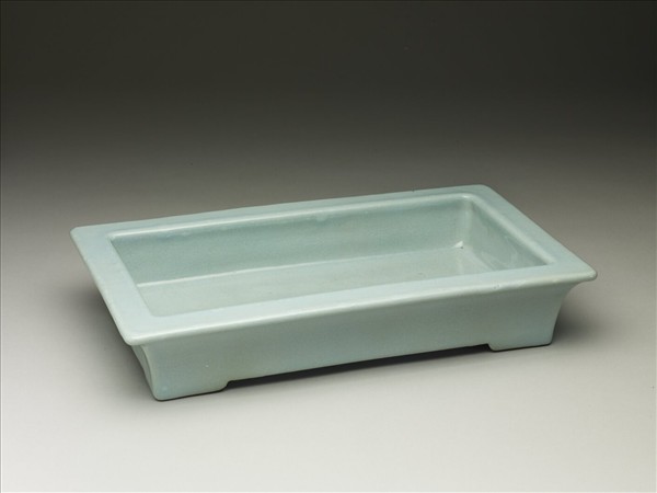 仿鈞釉長方花盆