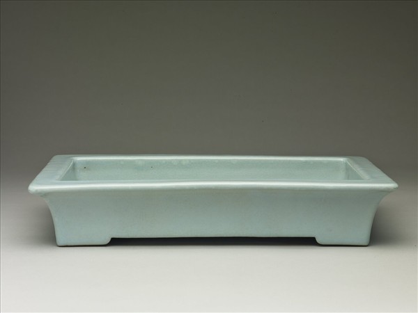 仿鈞釉長方花盆