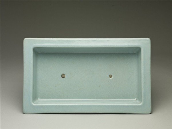 仿鈞釉長方花盆