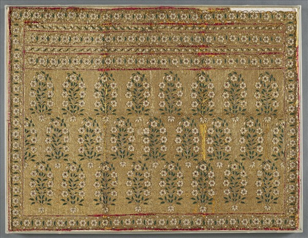 印度 花卉刺繡紗麗首面